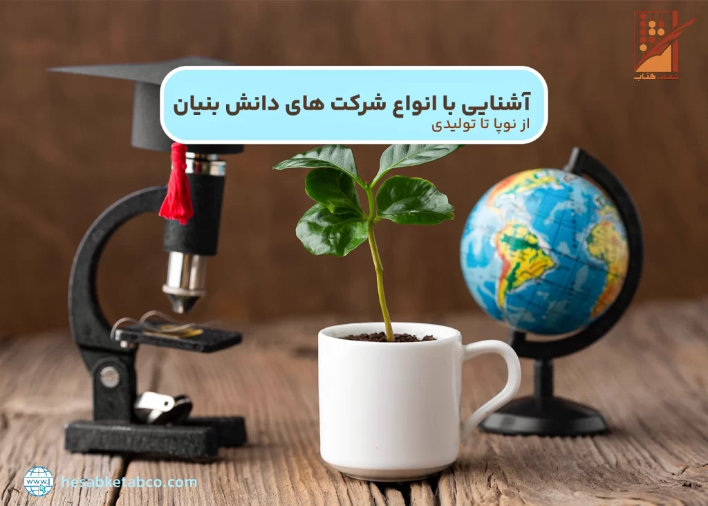 انواع شرکتهای دانش بنیان