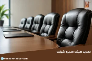 تمدید هیئت مدیره شرکت
